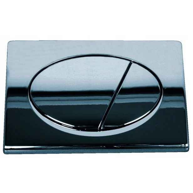 AlcaPLAST M71 Tlačítko splachování Wc chrom lesk Delfin alcadrain