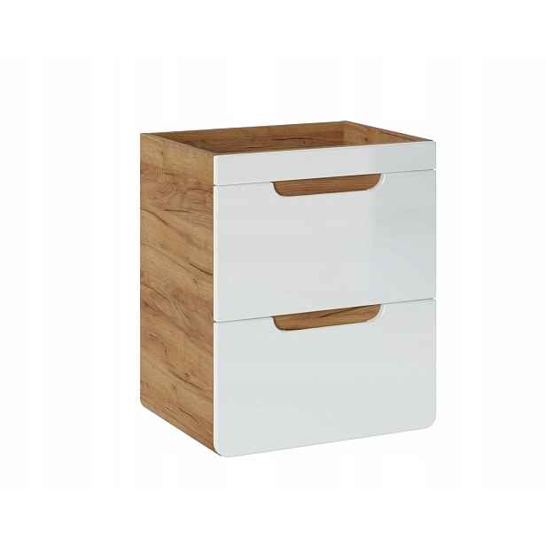 Szafka pod umywalkę 50 cm Aruba White