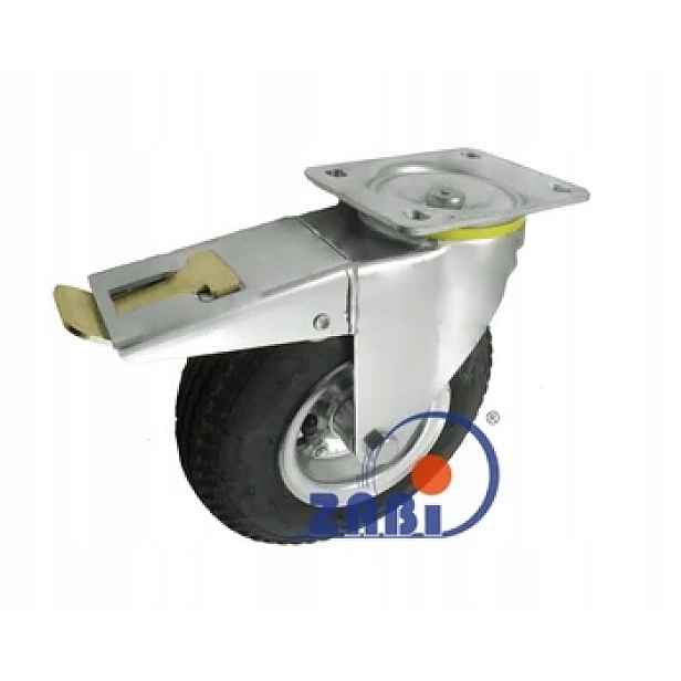 Zabi otočné pneumatické kolo s brzdou 225 mm 2255MŁH