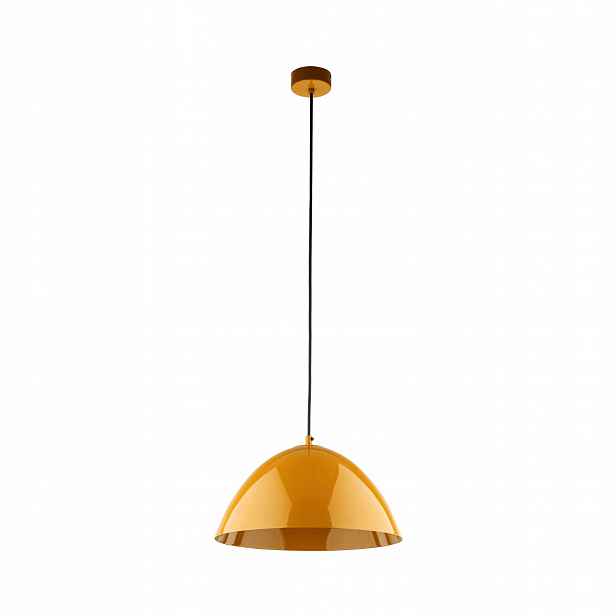 Závěsná lampa Faro Klosz Kopuła E27 Oranžová Nástěnný