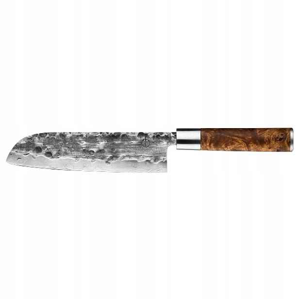 Forged VG10 Santoku nůž, výška: 40 mm, délka: 393 mm