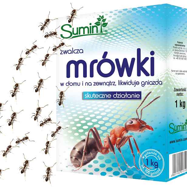 SUM17 Sumin Prášek Proti Mravencům 1 Kg
