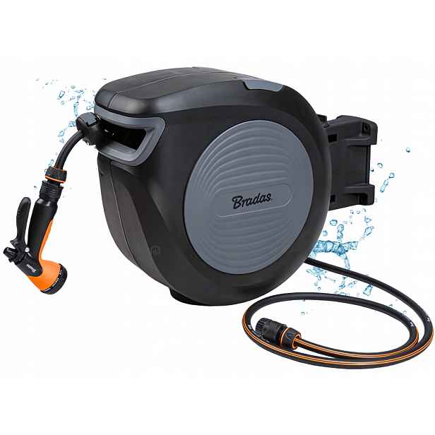 Automatický buben Bradas s hadicí 20 m 12 mm