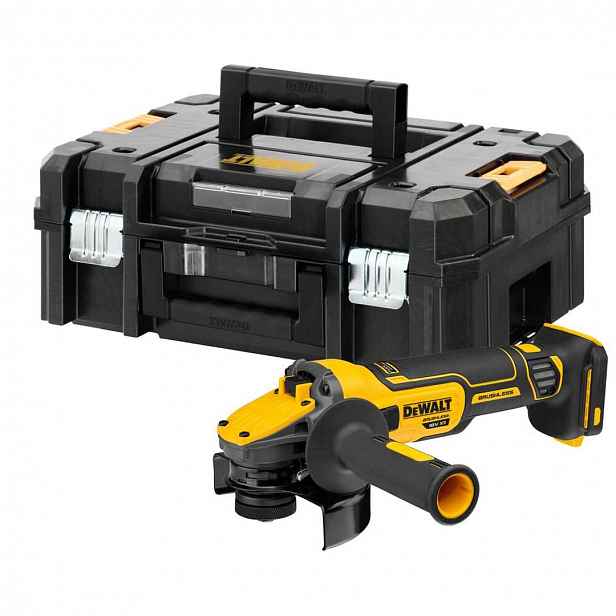 DeWALT - 18V AKU úhlová bruska 125 mm, bez baterie a nabíječky DCG409VSNT