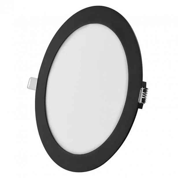 Led vestavné svítidlo Nexxo, kruhové, černé, 18W, se změnou Cct