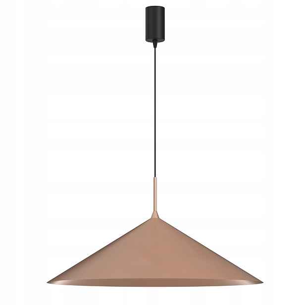 Milagro Závěsná lampa Capital Měděná Kovová 1xGX53 60cm Nastavitelná