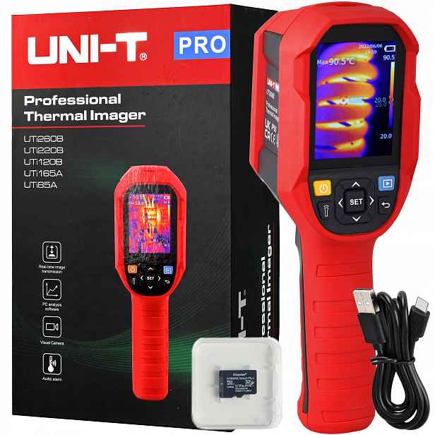 Termovizní kamera 256x192 Uni-t UTi260B termovizní kamera 49152px Distribuce Pl