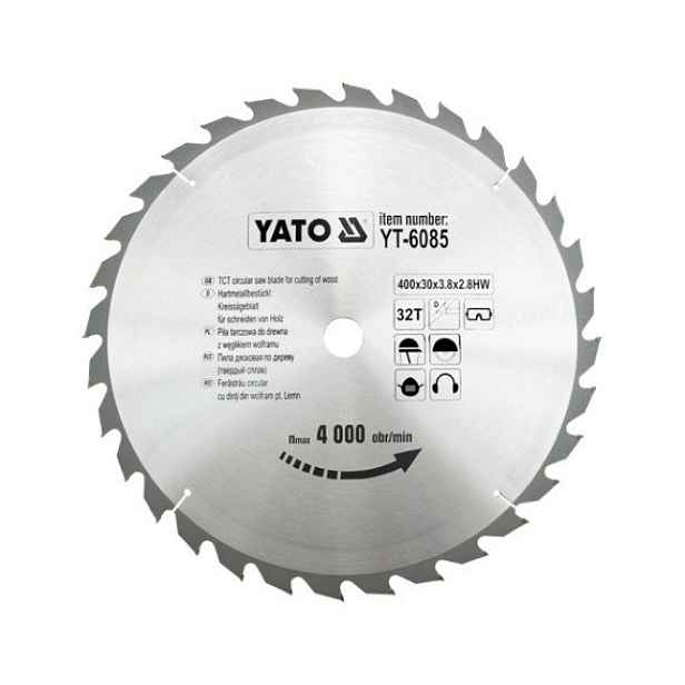 Kotoučová pila 400x32x30 mm YT-6085 Yato