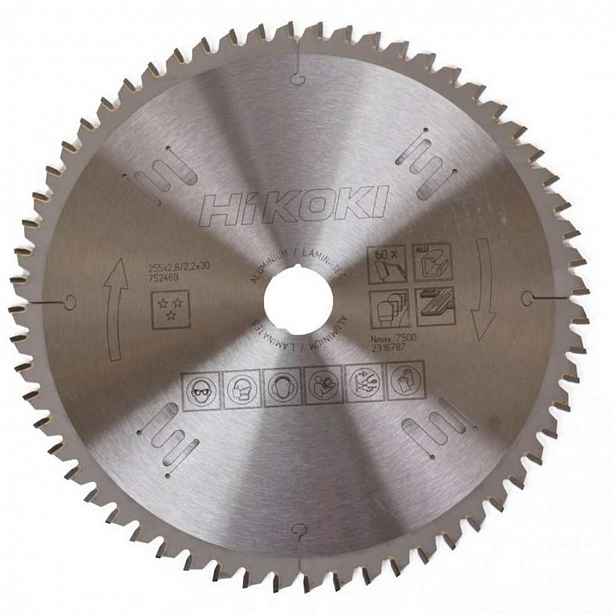 HiKOKI - Pilový kotouč 255x30 mm, 60 zubů 752469