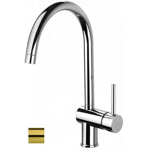 Paffoni Light - Dřezová baterie, zlatá LIG280HG