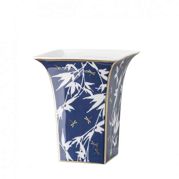 Váza porcelánová Heritage Turandot, modrá, 17 cm