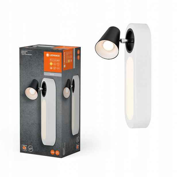 Led nástěnná stropní lampa 13W 490lm Cct Bílá Spot