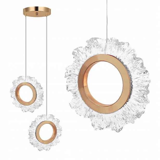 Závěsné Stropní Svítidlo Led LHJ103-2CP Zlatá