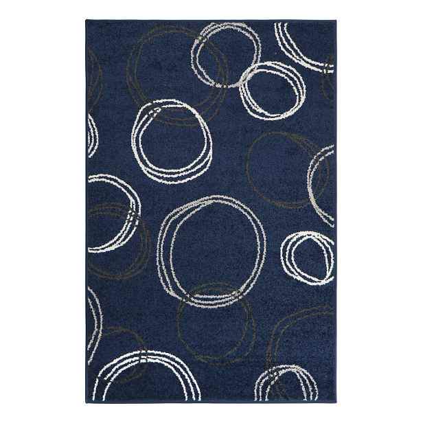 Kusový koberec Lotto 290 HY4 B, 67x120, modrá, chodba / předsíň, Oriental Weavers