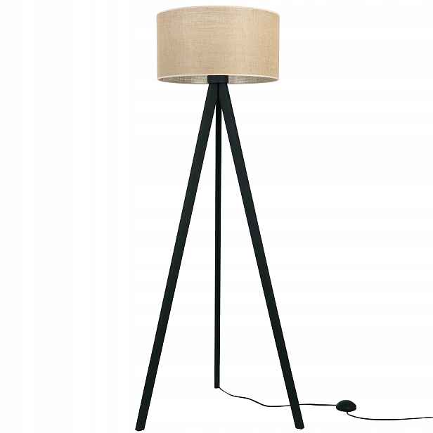 Stojací Lampa Trojnožková S Stínítkem Do Obývacího Pokoje Boho Juta Pl
