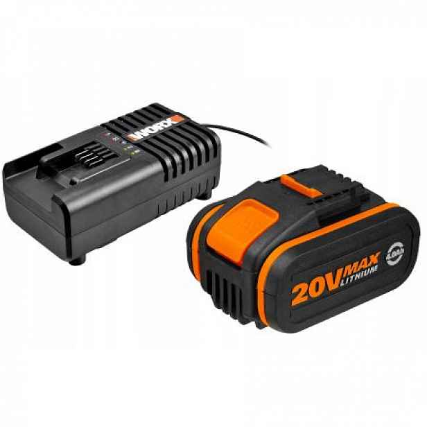 Worx WA3604 Nabíječka Powershare 20V 4.0AH Akumulátor Li-ion 4.0AH