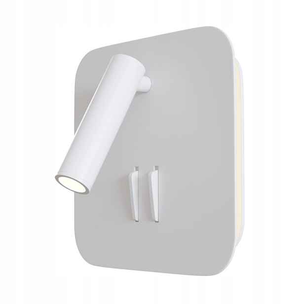 Dvojitá bílá Led nástěnná lampa v teplé barvě do obývacího pokoje ložnice Maytoni