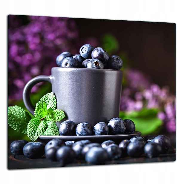 Skleněná Ochranná Deska Panel Lepidlo 65x60 Ovoce