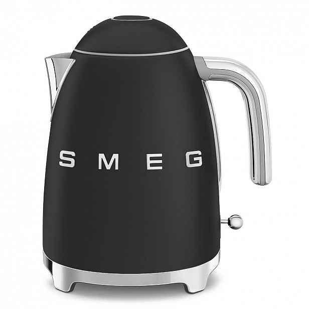 Rychlovarná konvice Smeg 50´s Retro Style, černá mat, KLF03BLMEU