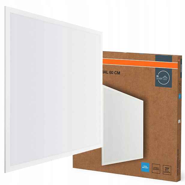 Stropní Led panel 36W 6500K Studený 3200lm Bílý Essentials Osram