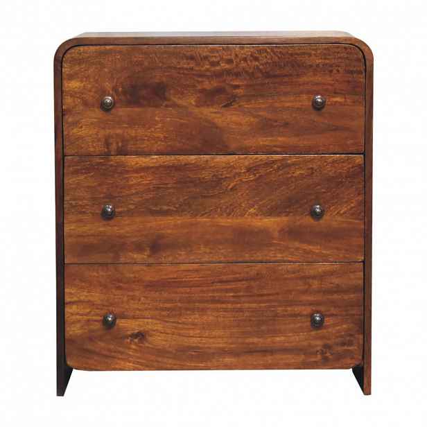 Artisan Furniture MEDIÁLNÍ NÁBYTEK TV stolek, otevřený úložný prostor, nohy v severském stylu