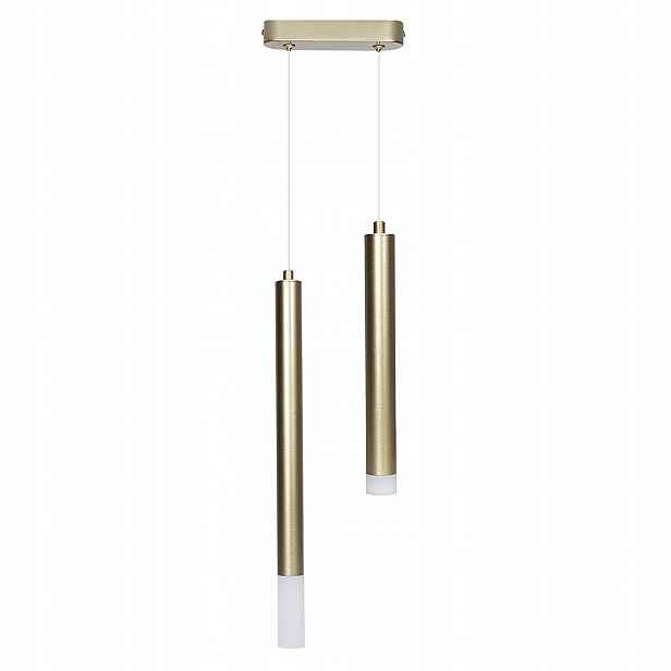 Závěsná lampa AM206 10W 3000K zlatá Bari