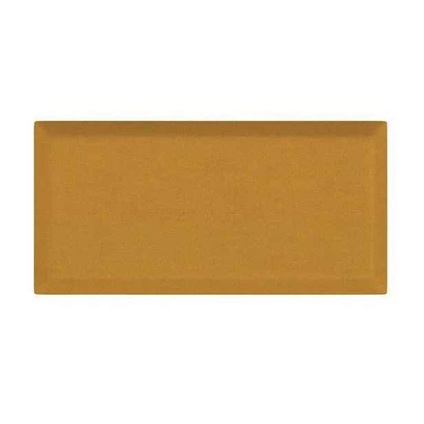Čalouněný akustický panel nástěnný Riwiera 41 hořčicová obdélník - Obdélník 60x30 cm Egibi