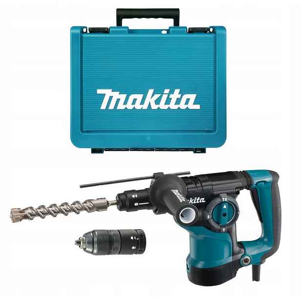 Makita HR2811FT Vrtačka s možností kování 800W Sds 2,9J Kufr