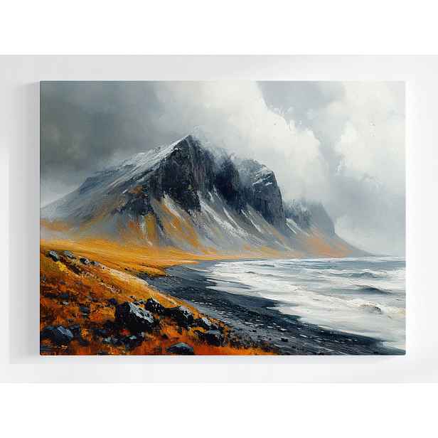 Plakát Hory Moře Krajina Příroda Island 100x75