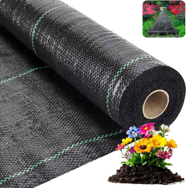 Silná Agrotextilie Proti Plevelům 90 g/m² Agrotextilie Uv Hrubá