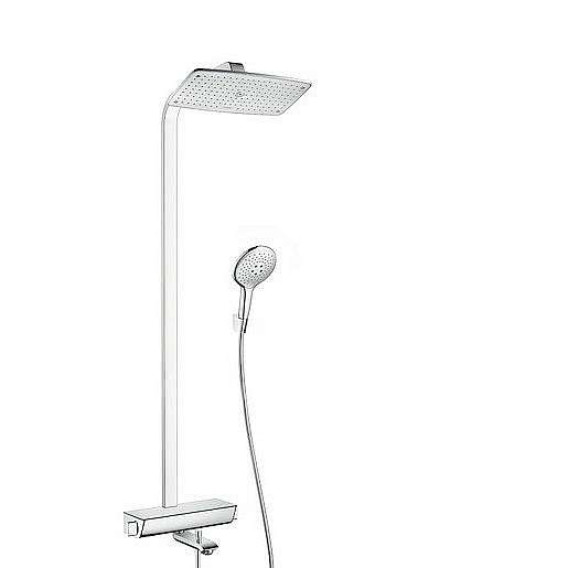 Sprchový systém Hansgrohe Raindance E na stěnu s vanovým termostatem chrom 27113000