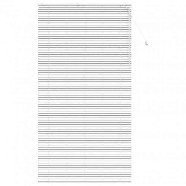 vidaXL Venet školní žaluzie Bílá 140 x 250 cm 35 mm Masivní paulovnie