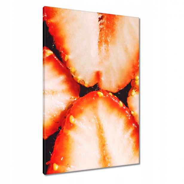Obrazy 60x90 Plátky jahod