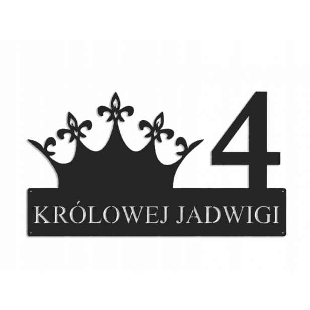 Číslo Na Dům 80 cm Tabule Adresa Ocel 2 mm Grafika 5372