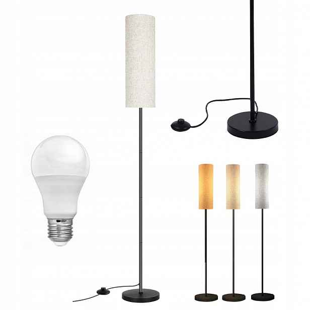 Stojací Lampa, Moderní Stínidlo, Hotel, Salón, Spaní, E27, Led, 175