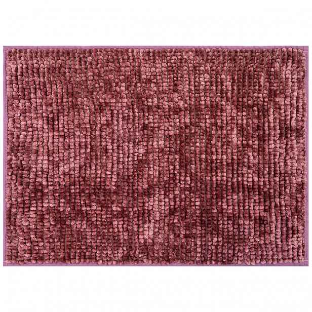 AmeliaHome Koupelnová předložka Bati vínová, 60 x 90 cm