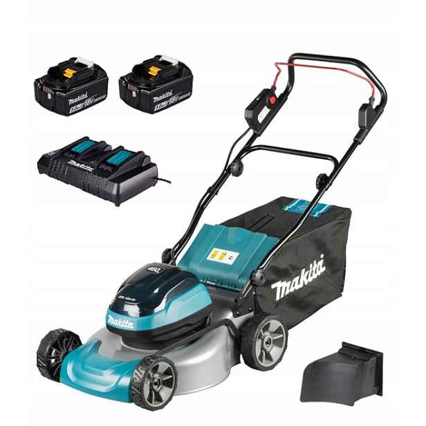 Makita DLM466PT2 Akumulátorová sekačka na trávy 2x18V