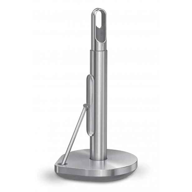 Simplehuman - Držák kuchyňských rolí, s pumpičkou, matná nerez KT1196