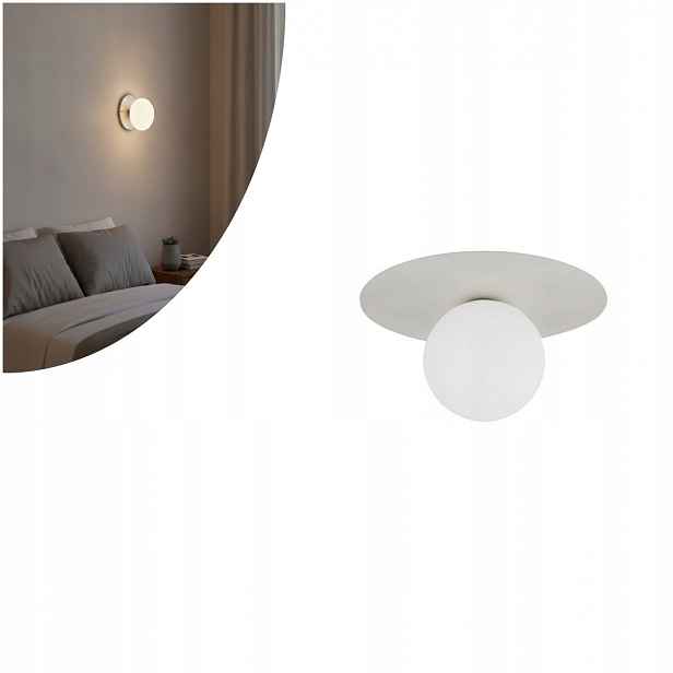 Béžové nástěnné svítidlo Pixi je moderní nad zrcadlem v koupelně Tk Lighting