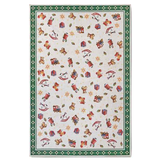 DOPRODEJ: 160x230 cm Kusový koberec Villeroy & Boch Toy's delight s potiskem 106193 Green, Multicolor, 160x230, zelená, obývací pokoj, Villeroy & Boch