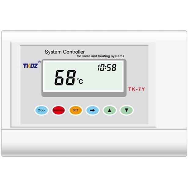 Kontroler TK-7Y Proeco Ukazatel teploty vody Funkce hodinek