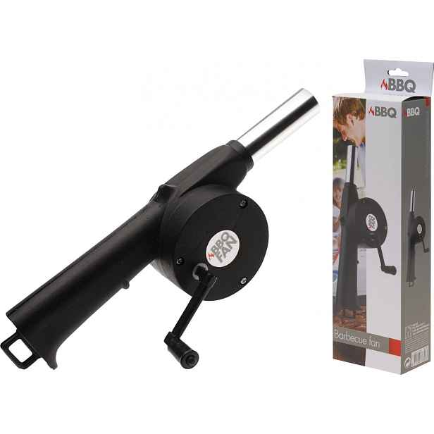 PROHOME - Ventilátor na gril černý
