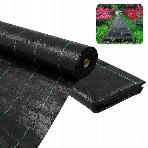 Agrotextilie Proti Plevelu Černá Uv 2X10 m 90 g/m²