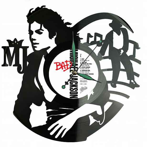Michael Jackson Nápad na Dárek Nástěnná Dekorace z vinylové desky