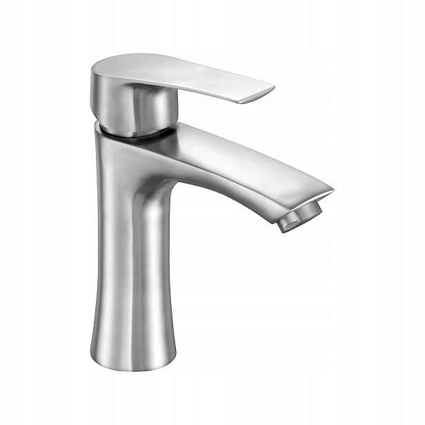 Baterie Umyvadlový Inox Ecoflow Steely 3 Jednopákový Fala