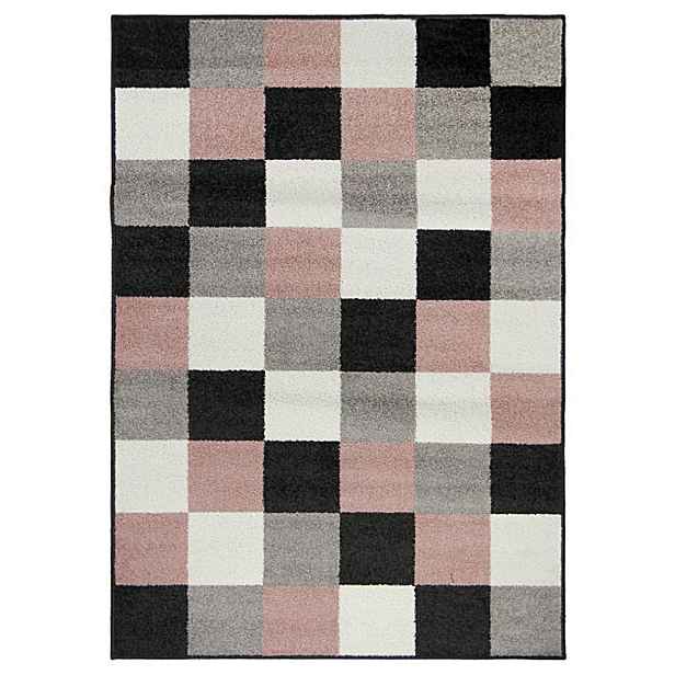 Kusový koberec Lotto 923 HR5 X, 200x285, růžová, chodba / předsíň, Oriental Weavers