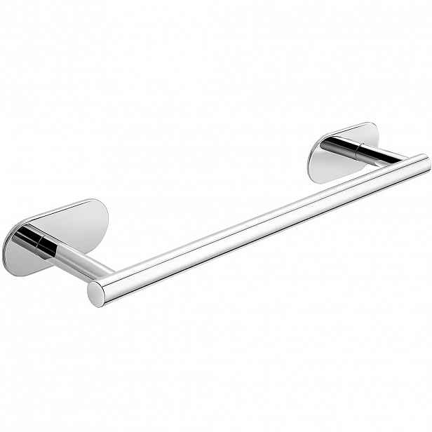 Samolepící držák na ručníky Reno - chrom - 60 cm