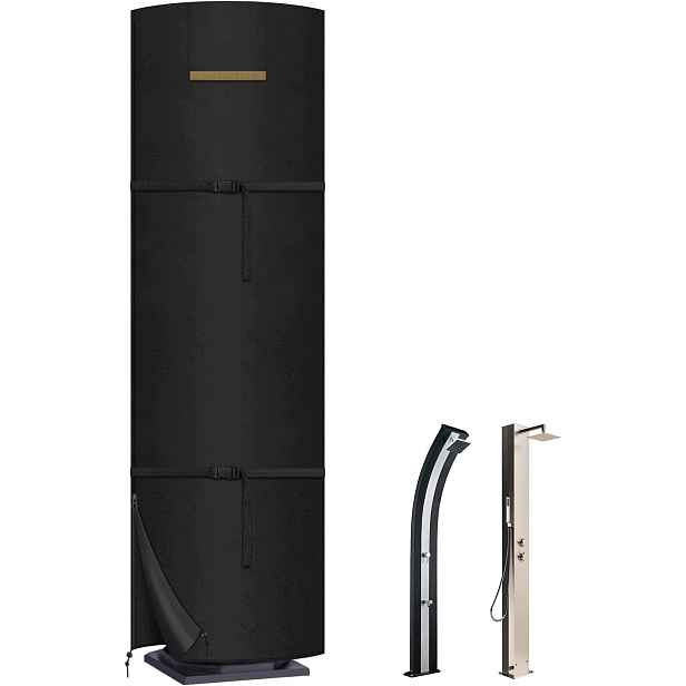 Krytka Solární Sprchy 220X67 CM Voděodolná Uv Ochrana Proti Větru