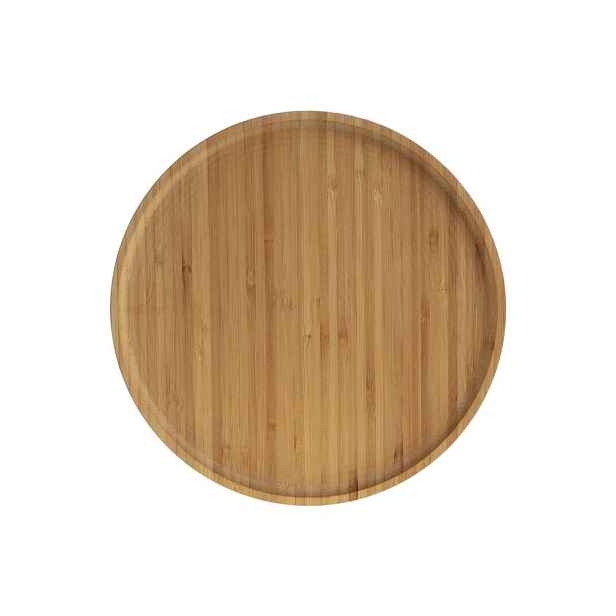 Secret de Gourmet Kulatý bambusový podnos TOLO 19,5 cm natural