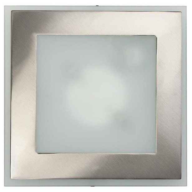 Stropní lampa bílá/chrom 27x27cm R7S Jupiter / 10-74174